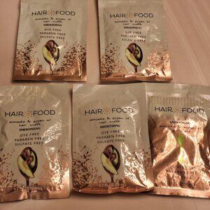 5 Hair Food Smoothing Avocado & Argan Oil Hair Mask- Sulfate, Paraben & Dye Free